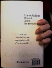 Adieu les rebelles, Marie-Josèphe Bonnet