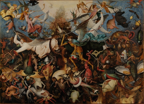 La Chute des anges rebelles, Pieter Brueghel l'Ancien