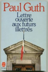 paul guth, illetrés, lettre ouverte