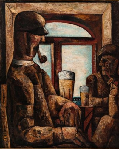 Les buveurs de bière, Marcel Gromaire